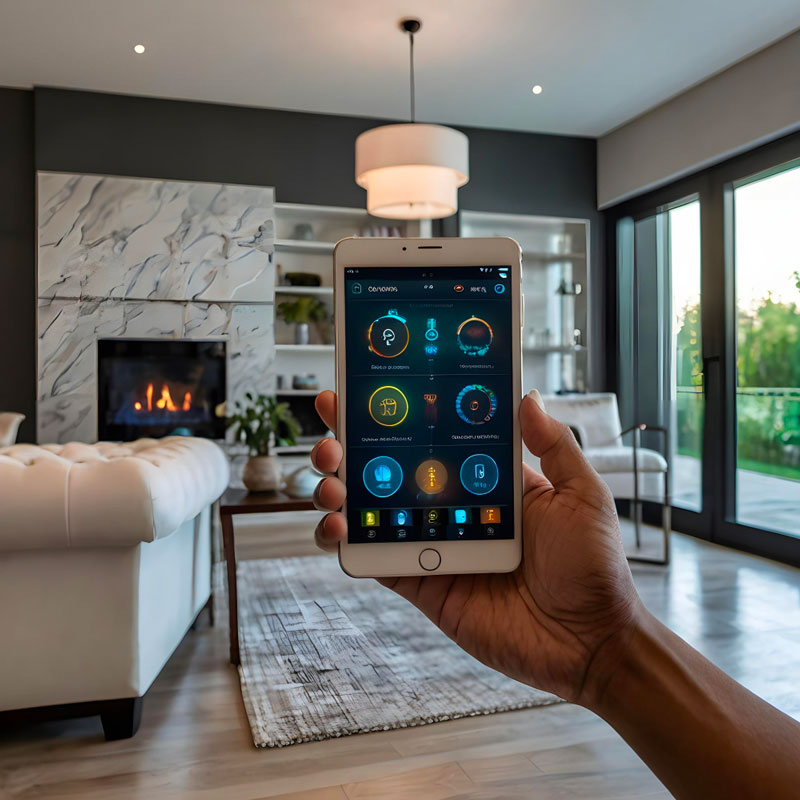 Funzionamento di un impianto domotico